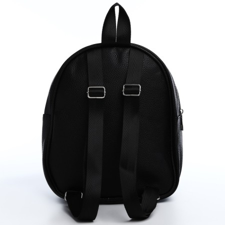 Backpack of artificial leather "What Are You Watching?" 27x23*10 cm-4