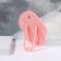 Grace mirror, mirror surface 12.5 × 21 cm, pink color
