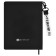 School diary for grades 1-11, solid cover, artificial leather, software, silkography, keychain, lies, 48 ​​sheets, universal cheat sheet, block 80g/m2, black