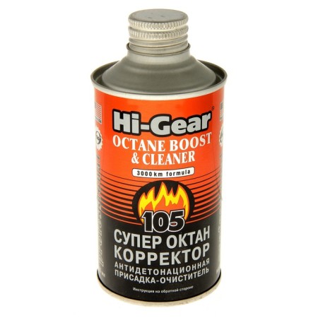 Hi-Gear fuel additive to increase the octane number by 60 liters, 325 ml