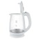 Electric kettle JVC JK-KE1518, glass, 2200 watts, 1.7 l, white