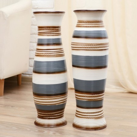 VAZA Keramics Floor "marshmallow" 17x60 cm, mix-1