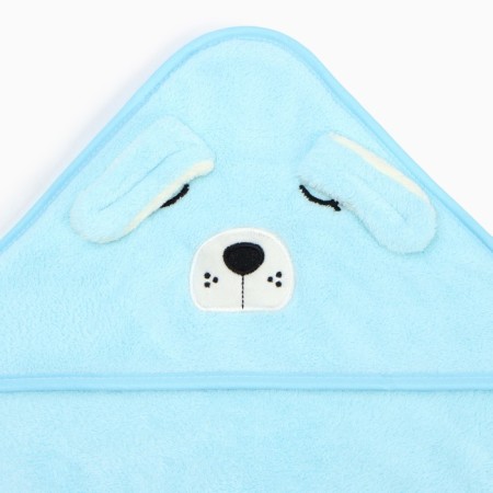Lovelife towel "friend", col. Blue, 80x80 cm, 100% PE, microfiber 280 g/m2-6