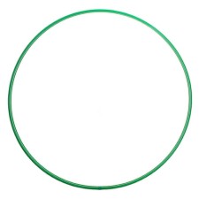 Hoop, diameter 90 cm, green color