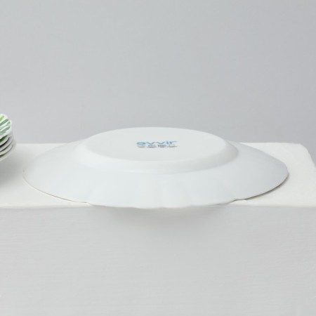 Service table "Fern sheet", 37 items, glass ceramics-21