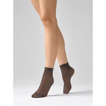 Synthetic socks OMS Calzino Easy Day 40, single size, Fumo color, 2 pairs-1