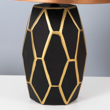 Santano table lamp E14 40W Black-Golden 20x25x39 cm-4