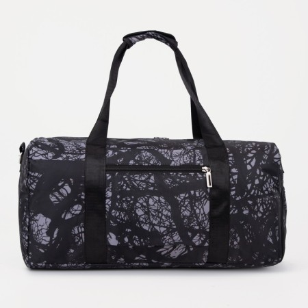 Sports bag with lightning, external pocket, black color-1