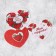 Postcard - Valentine "My heart for you", 8 × 7 cm