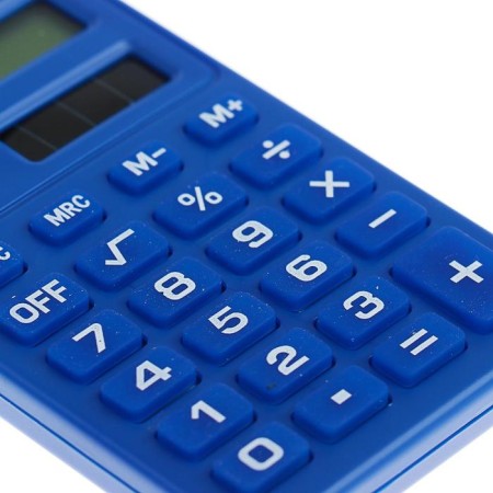 Pocket calculator 08-bit, works from battery, mix-3