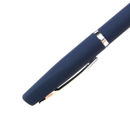 Switching handle, 1.0 mm, BrunovisConti portofino, blue rod, metal case Soft Touch Blue, in case-3