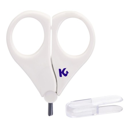 Baby manicure scissors with a protective cap-1