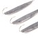 Vertical spin "ogan" perch, size 35 mm, 3.5 g, nickel color