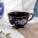 Cup "May", H-6.5cm, V-150ml, cobalt glaze