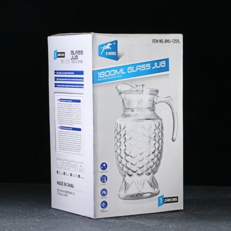 Glass Glass "Clouds", 1.6 liters-5