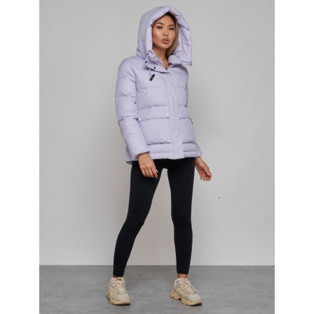 Winter jacket, size 50, purple color-8