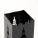 Big-Ben umbrella stand, 24x24x56cm