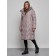 Coat insulated winter female, size 50, brown color