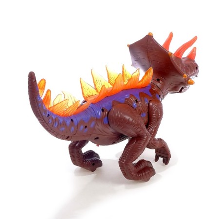 Dinosaur radio-controlled T-Rex, light and sound effects, works from batteries-2