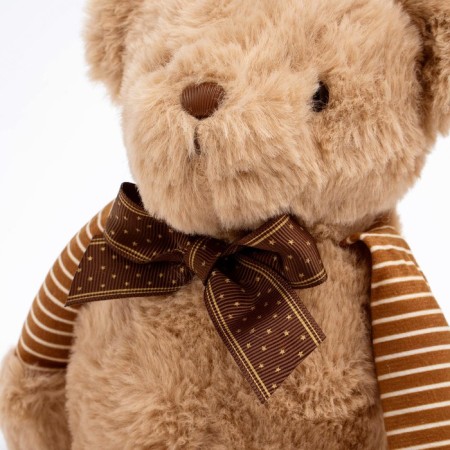 Soft toy "Bear", 18 cm, brown color-1