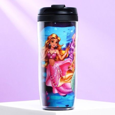 Thermost man with the insert "Mermaid" 350 ml