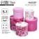 Set of hats 5 in 1, gift packaging, “flowers”, 13 x 14 - 19.5 x 22 cm