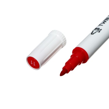 A set of markers, bilateral, bullet and mowed tips, 18 colors-3