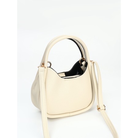 Bag Female Tout with zipper, white color-5
