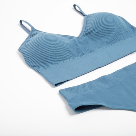 Female set (top, panties) Blue color, rr 42-44-1