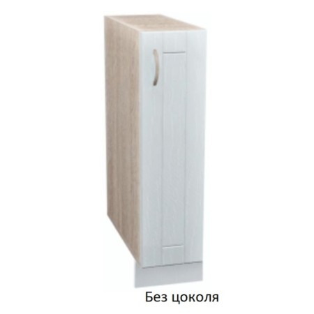 Country bottle 200x510x820 dairy oak/white