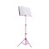 Pupiter H-155 cm, stand for notes 50 x 28 cm, fuchsia