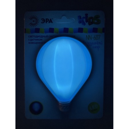 Non-ladder LED NN-607-LS-Bu in a socket with a light sensor, blue color-9