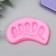 Mold silicone "Five birds on a branch" 6.5 cm
