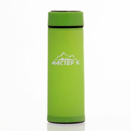 Water bottle, 450 ml, "Master K", glass