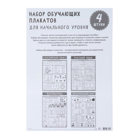 Set of posters "ENGIONAL CEOPLE - 1" 4 pcs., 30x42.5 cm-5