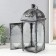 Climber Metal Lantern "Flower and Patterns" 13x13x33 cm