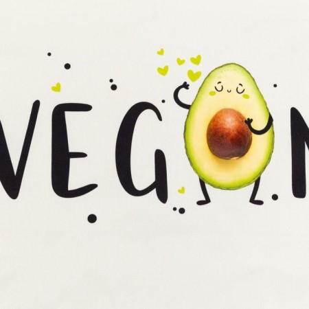 Ethel towel "Vegan" 40x73 cm, 100% cotton, sarzha 190 g/m2-2