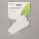 Garden tags for marking, 10 cm, set 20 pcs., Plastic, white, Greengo