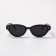 Sunscreen glasses, UV 400, lens 3.9 x 5.5 cm, width 15.3 cm, pipe 14.1 cm