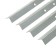 A set of beds for beds, 4 pcs., Galvanized, gray, Greengo