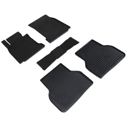 Rubber rugs ’grid’ for BMW 5 Ser E39, 1995-2004
