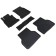 Rubber rugs ’grid’ for BMW 5 Ser E39, 1995-2004