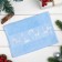 New Year's towel Taurus "Deer" 30x60 cm, 100% cotton, 360g/m2
