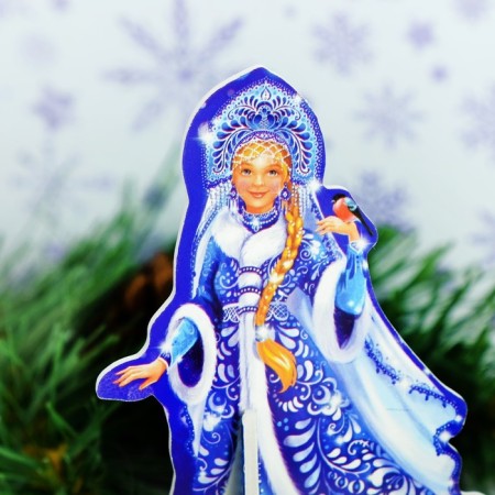 3D designer Figures "Santa Claus and Snow Maiden"-2