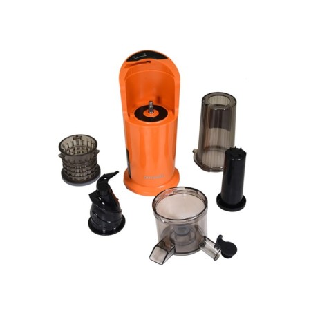 JM4600/Or juicer, Schnekovaya, 150 watts, 0.5/0.5 l, 70 rpm, black-orange-6