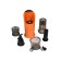 JM4600/Or juicer, Schnekovaya, 150 watts, 0.5/0.5 l, 70 rpm, black-orange