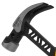Denzel 10466 gvo hammer, whole-bearing, sprinkle with a magnet, 2k handle, 450 g