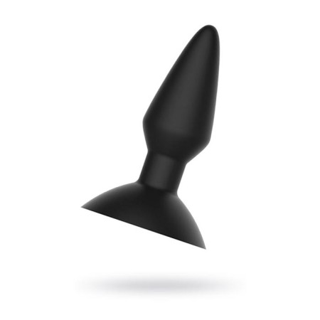 Anal vibration tribe Equinox, silicone, black color, size 8.8 cm, d = 3.5 cm
