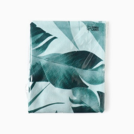 Plaid "Ethel" Palme, 75x100 cm, 100% polyester, fleece 160 g/m2-6