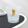 Kashpo for flowers with an insert "Arte", 600 ml, the color is transparent